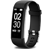Runlio Fitness Tracker with Heart Rate Monitor,Sleep Monitor with 14 Sports Mode,Activity Tracker with Step,Calories Counter,IP67Waterproof with Stopwatch Pedometer for Kids,Women Men (2026 version)