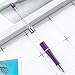 6 Pcs Beadable Ballpoint Pen Smooth Writing Pen Pen 1.0mm Bead Pen Stationery Pen for School Office