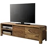 Ausreichend Stauraum für Hifi-Geräte durch 2 offene Fächer - Weiterer Stauraum hinter 1 Tür und 1 Schublade