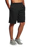 CYZ Men's Performance Jersey Short-Black-M