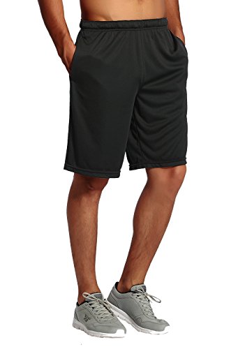 CYZ Men's Performance Jersey Short-Black-M