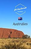 JetLagJournals • Reisetagebuch Australien: Erinnerungsbuch zum Ausfüllen und Selberschreiben | Ideal als Abschiedsgeschenk