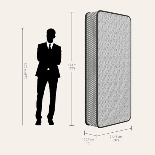 Image of Interio by Godrej Restomagic Memory Mattress | 5-Years Warranty | Single Bed, 6-Inch Mattress (72 x 36 x 6 Inches, Memory Foam)