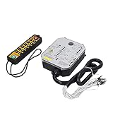 Generic Hoist Remote Control Set Strong Anti Interference Crane Industrial Remote Control Kit for Conveyor, ABS Copper YU 12D (ABS+Copper 2)