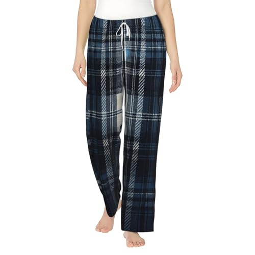 Pantalon de pyjama en polaire bleu marine femme une douceur réconfortante