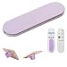 Cell Phone Finger Grip, Car Vent Holder, FOURPLUSONE 3 in 1 Phone Bracket Smart Band for Smartphone Small Tablet iPhone X / 8/7 Samsung Galaxy S8 / Note iPad Mini (Purple)