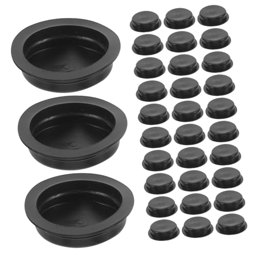 DECOMELODY 50Pcs Rubber Piggy Bank Plugs Bank Stoppers for Saving Pots Easy to Install Compact Design for Savings Inner