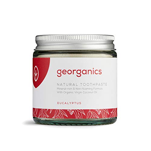 GEORGANICS - Dentífrico Natural Remineralizante con Aceite de Coco - Puro Coco 120ML -GEORGANICS- - GEOCOCO120
