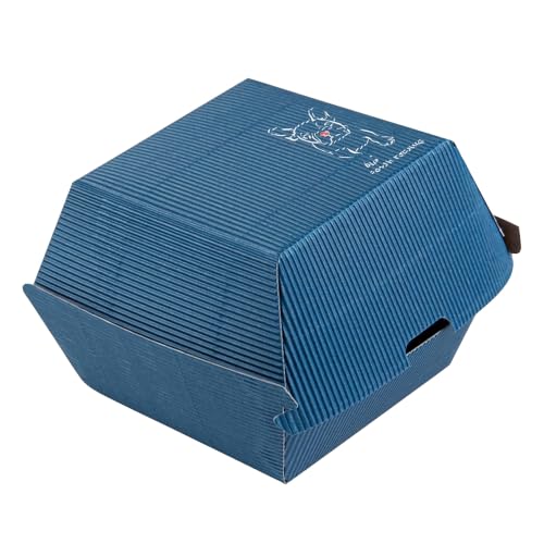 Restaurantware Paper Frenchie Burger Box, 4 x 3.8 In, 100 Pack