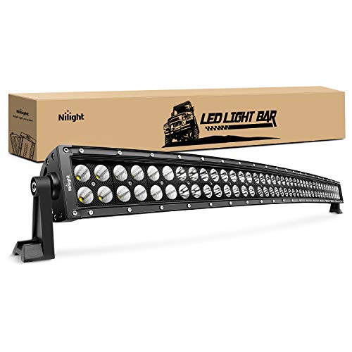 Nilight - 71014C-A 42" 240W Spot Flood Combo High Power LED Driving Lamp LED Light Bar Off Road Fog Driving Work Lights for SUV Boat Jeep Lamp by Nilight - Used condition - US$49.54