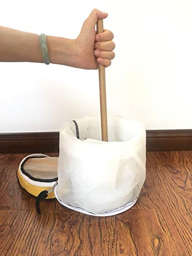 Beslands 5 Gallone 220 Mikron Bubble Bag Bubble Hash Bags für Kräuterextraktion und Produktion Filtertasche Zipper Beutel Luftblasenbeutel geeignet für Garten