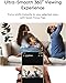 eufy Indoor Cam E30 2-Cam Kit, Latest Generation, 4K UHD Security Camera, Pet/Dog/Baby Camera with Phone app, Color Night Vision, Human/Pet Auto Tracking, 360 Pan-Tilt, Works with Homekit