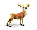No tóxico seguro y duradero Safari- Ciervo Europeo Animales, Multicolor (S181929)