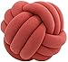 CojíN Largo De Nudo Trenzado Para Bebé Soft Knot almohada Cojín de almohadas Decoración de la almohada, Knot Ball Almohada Cojín decorativo for el hogar, Moderno Hogar Sofá Decoración Almohada Almohad