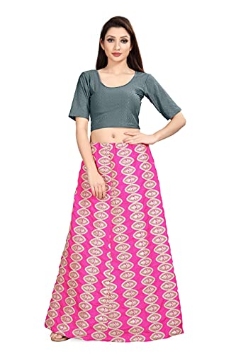 Image of Fressia Fabrics Women's Black Cotton Stretchable Readymade Saree Blouse