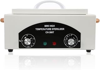 EustomA 1.5L Mini High Temperature Autoclave Machine Dry Heat Box For Nail Tool Heat machine