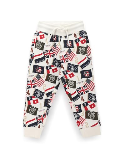 Image of U.S. POLO ASSN. Kids Regular fit Boys Cotton Track Pants