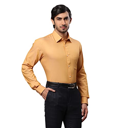 Image of Raymond Men's Solid Slim Fit Shirt
