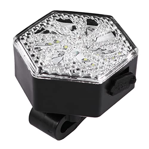iplusmile 1 Pieza Luces De Advertencia Luz Trasera Luz De Alerta Usb Accesorio Linterna De Ciclismo De Carretera Condujo Faro Luces De Ciclo Linterna Recargable El Plastico