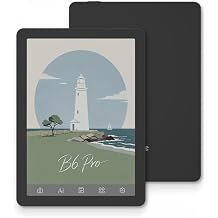 Bigme B6 Pro Color Eink E-Reader,8+256GB,2120mAh,Black Black