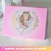 Giggle & Honey Musical Fairy Jewelry Box for Girls - Kids Music Box with Spinning Fairy and Mirror, Princess Birthday Gifts for Little Girls, Childrens Jewelry Boxes for Ages 3-10 - 6 x 4.7 x 3.5 in