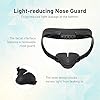 VR Cover Fitness Facial Interface Bracket & Foam Comfort Replacement with Lens Protector Cover for Oculus/Meta Quest 2 (Dark Grey & Black + Comfort Foam) #4