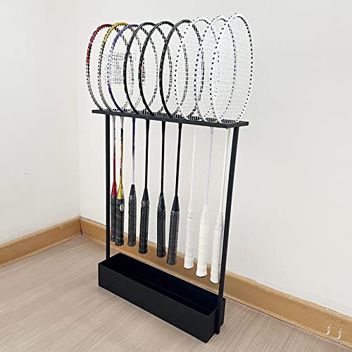 Support de rangement pour balles de sport et raquettes en métal robuste - 4