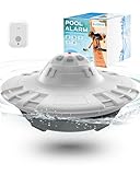 Pool Alarm for Inground & Above Ground Pools,Adjustable Sensitivity Water Detection Alarms Covers 20x40ft,85dB+ Safety Alert for Kids,Pets & Accidental Entry,Weatherproof UV&Corrosion Resistant WH&GR