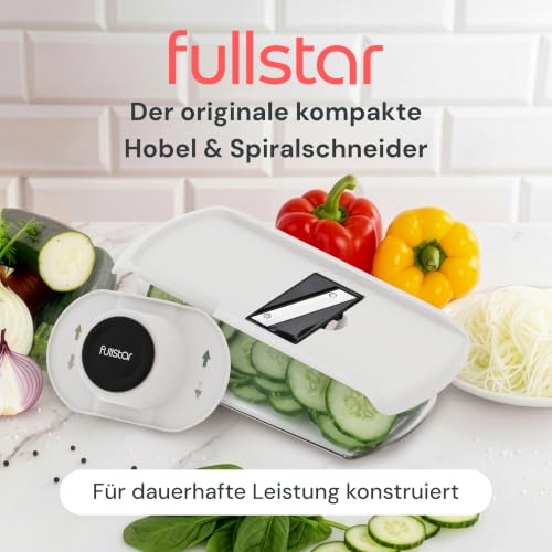 Fullstar Pro - 6-in-1 Mandoline Gemüsehobel, Julienneschneider und Reibe – Ansicht 2