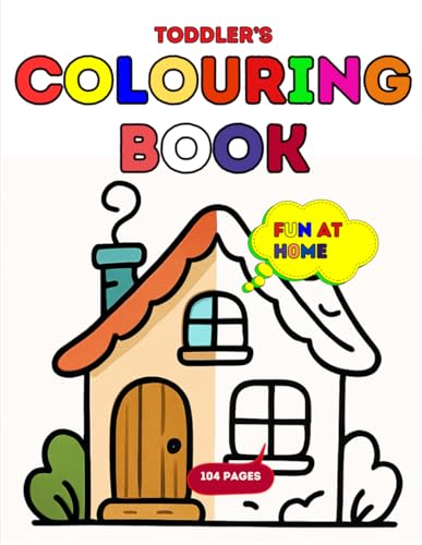 Fun At Home: Toddler'S Colouring Book (Fun With Twin Toys Uk)