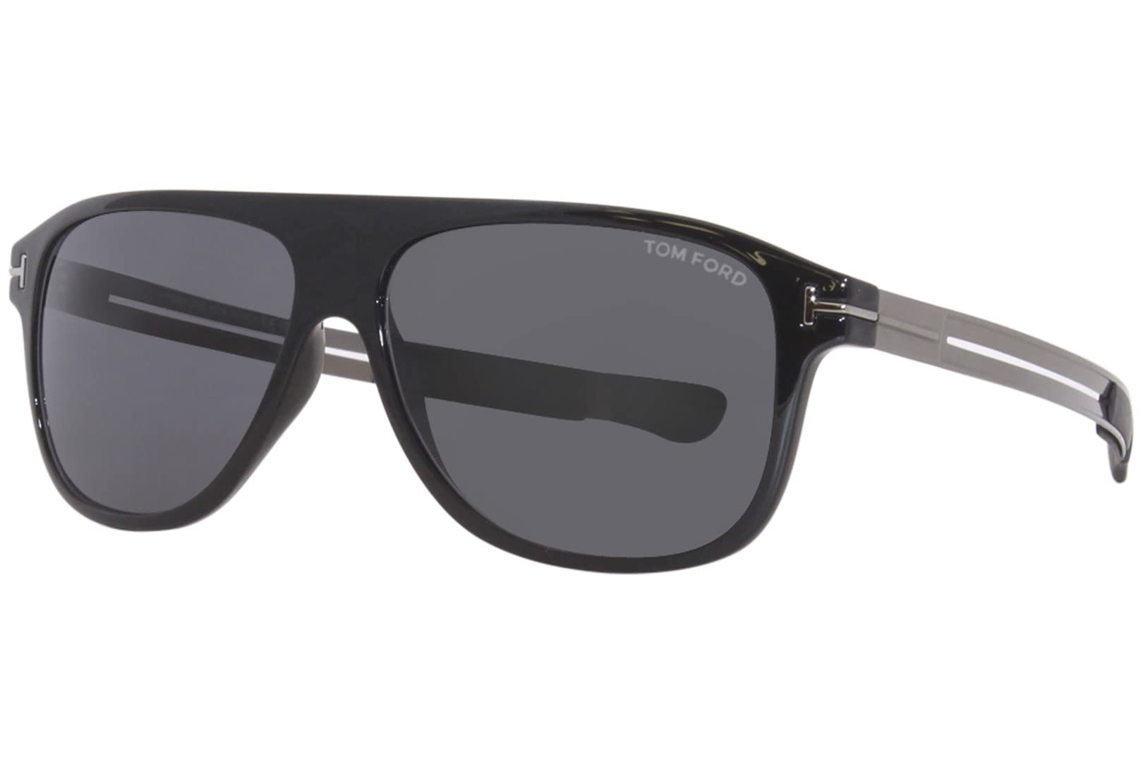 Tom FordUV Protected Black Navigator Full rim Sunglasses for Men - FT0880 59 01A