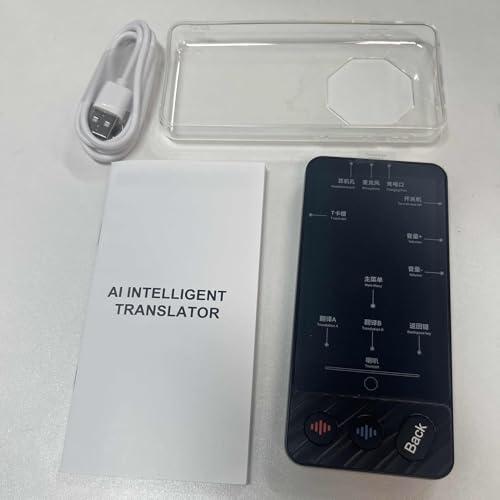 Traducteur de langue portable M50 pour voyager sereinement à travers le monde