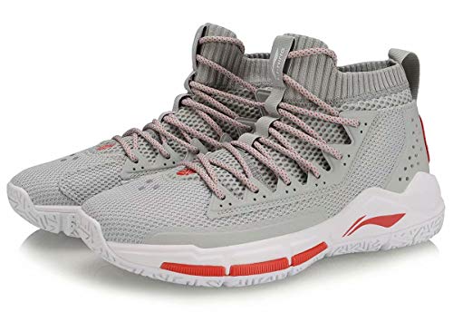 LI-NING Fission Series Wade tênis masculino profissional de absorção de choque com forro de basquete