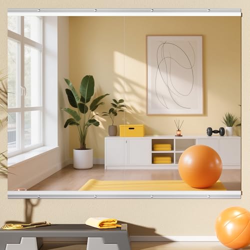 WINNICE 44"x29" Frameless Full Body Mirrors 2 Pack