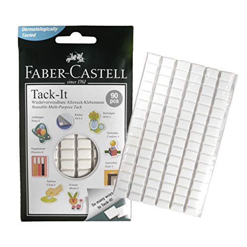 Faber-Castell Adhesive Tack-It 90 pcs 50g white