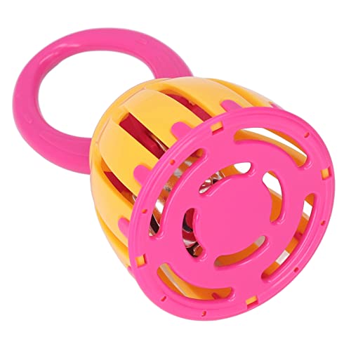 Mosu 2Pcs Handled Cage Bell Rattle Educational Toy Hand Percussion Jingle Bell For Kids Shaker Rattle Toy #TOP15