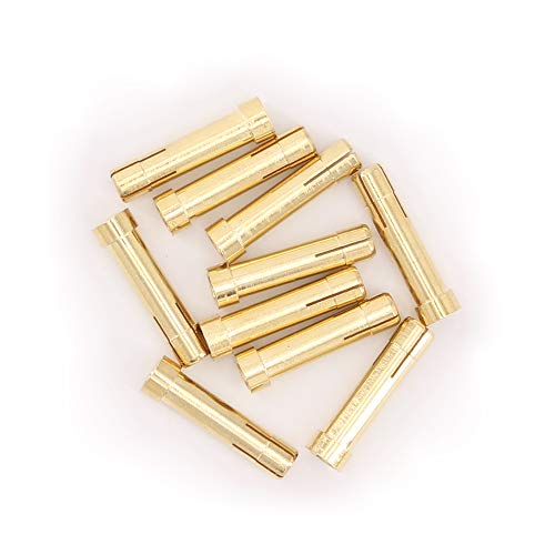 Adaptador Reductor Conector Bala 5mm a 4mm x10 miniatura 4