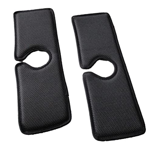 Fencelly Lot de 2 tapis absorbants pour robinet de cuisine, évier, attrape-éclaboussures de robinet, chiffons de nettoyage en microfibre pour évier, cuisine, salle de bain 46x10cm Noir Cover