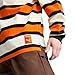 PUMA Mens Carrots X Collared Long Sleeve Shirt Casual Tops Casual - Orange, White - Size M