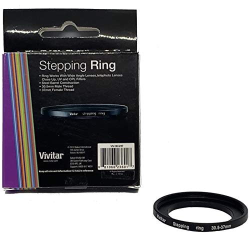 Anillo Adaptador Step Up Top Brand de 30,5 a 37 mm para Filtro de Lente miniatura 1