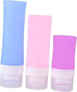 Juego de botellas pequeñas de viaje novedosas...