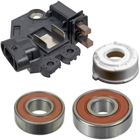 ManiacEM Alternator Rebuild Kit for 2007-2012 Colorado Canyon Voltage Regulator with Brushes and Bearings - 11148RK