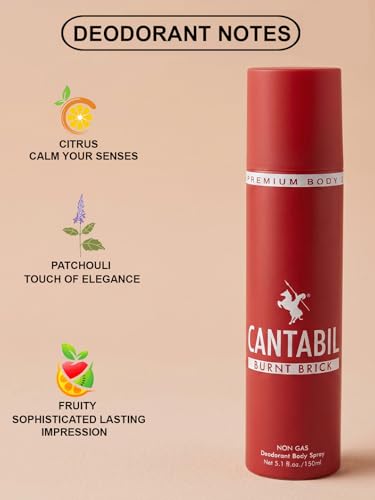 Image of Cantabil Deep Sea, Burnt Brick, Midnight Date Unisex No Gas Deodorant Body Spray | Combo Of 3 X 150ml With Lotus, Lavender, Citrus | Perfume Deo For Men & Women | Rakhi Gift for Brother