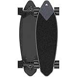 Longitud: 81,5 cm, ancho: 26,5 cm. Se puede colocar en una mochila. El peso del monopatín es de 15 libras. Debido a que la patineta tiene un diseño de ranura, es conveniente para que puedas sostener en tu mano.