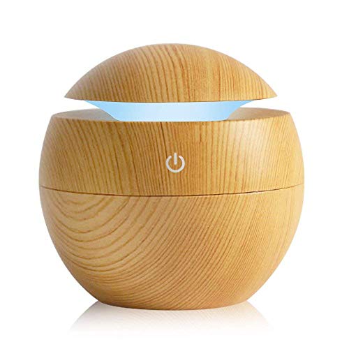 Retoo Aroma Diffuser 150 ml, Ultraschall Luftbefeuchter, LED Licht, USB – Bild 2