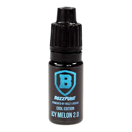 BozzPure Aromakonzentrat Cool Edition - Icy Melon 2.0, zum Mischen mit Basisliquid für e-Liquid, 0.0 mg Nikotin, 10 ml – Bild 3