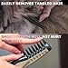 Lifweb Mataway E-Comb, Glosrity Mataway E-Combs 2-In-1 Electric Pet Grooming Comb For Dogs & Cats - Knot Remover, De-Shedding & Trimmer (2 pcs)