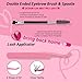 PROLASHBEAUTY Lash Clusters Kit Lash Clusters 280Pcs D Curl Individual Lashes Eyelash Extension Kit with Lash Bond and Seal Lash Remover Lash Tweezer Eyelash Brush Easy to Use (30D+40D-9-16mix Kit)