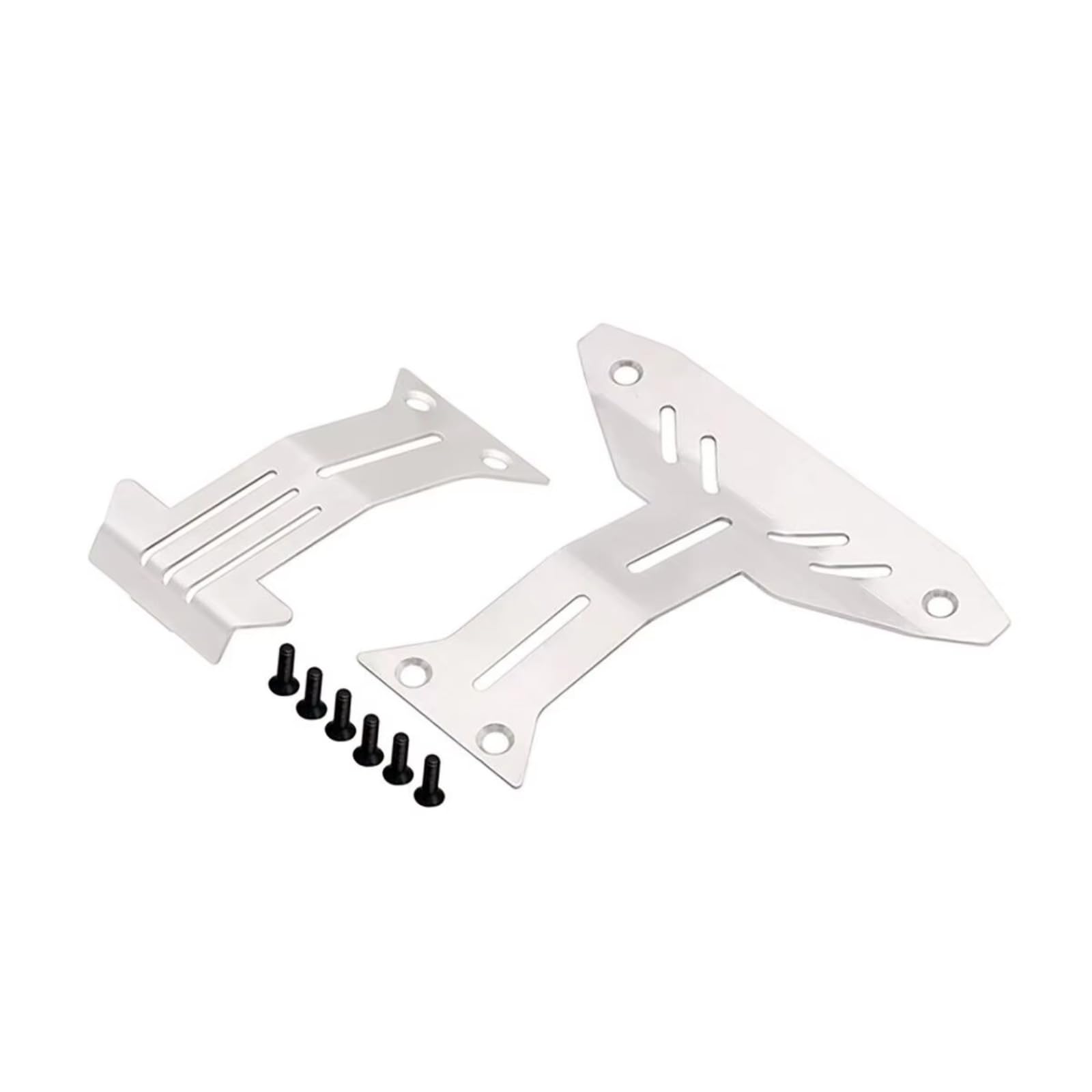 Coche RC Piezas para Tamiya 1/10 RC Acero para Protector De Placa Protectora Chasis