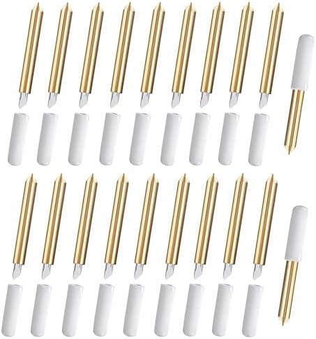 20PCS Premium Fine Point Blade Compatible for Maker/Maker 3 Cutting Machines, Replacement Cutting Blades Compatible with Explore Air/Air 2/Explore Air 3, (Premium Fine Point Blades)
